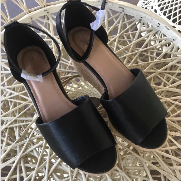 New open toe espadrille wedge 9&10 left - Picture 5 of 6